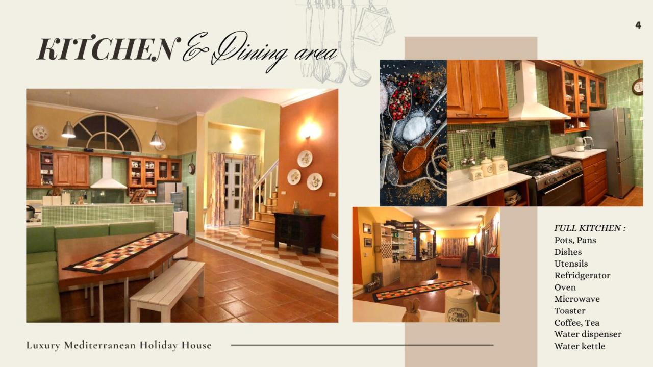 300M From Beach - Luxury Mediterranean Holiday House - Pets Welcome Villa Bang Sare Exterior photo